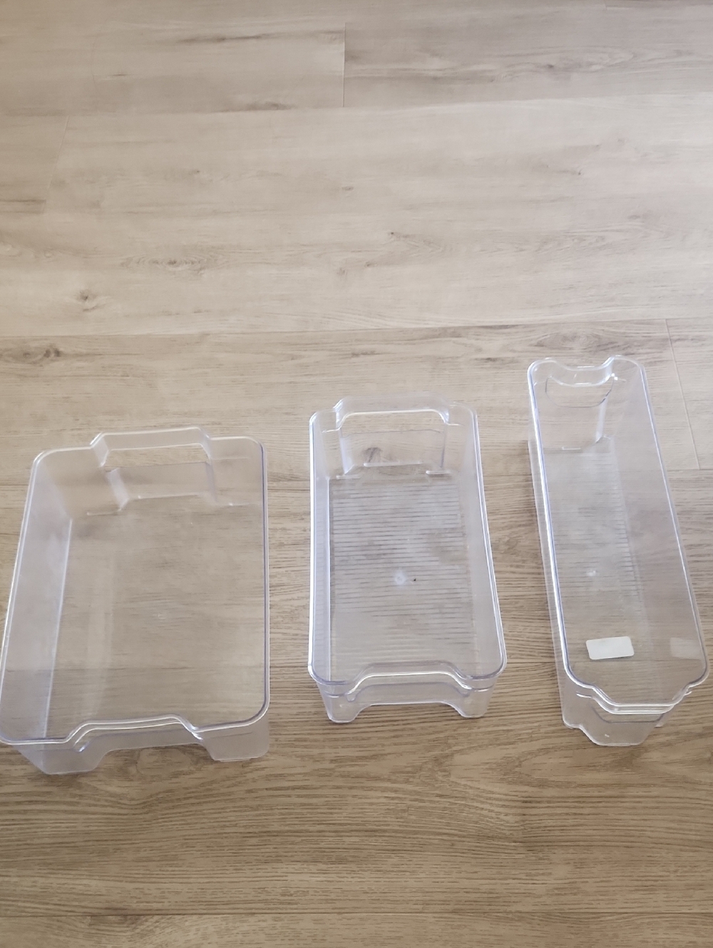 Clear Storage Organizer Set